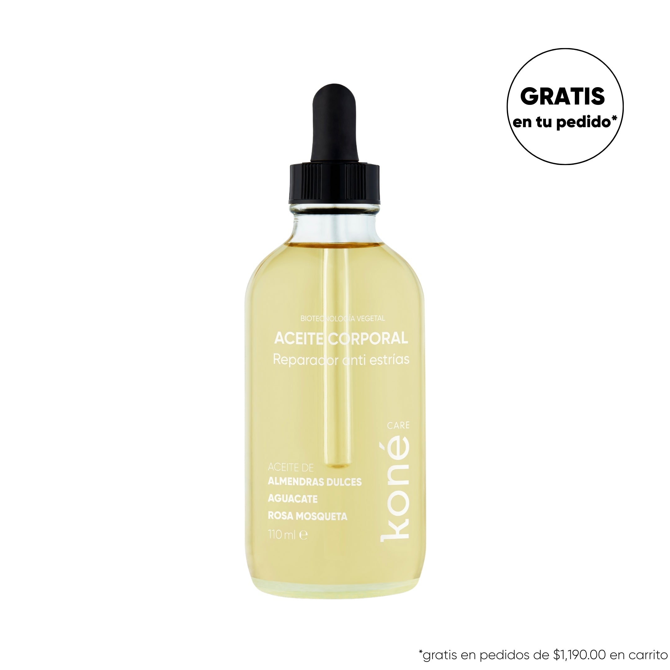 Aceite corporal anti estrías