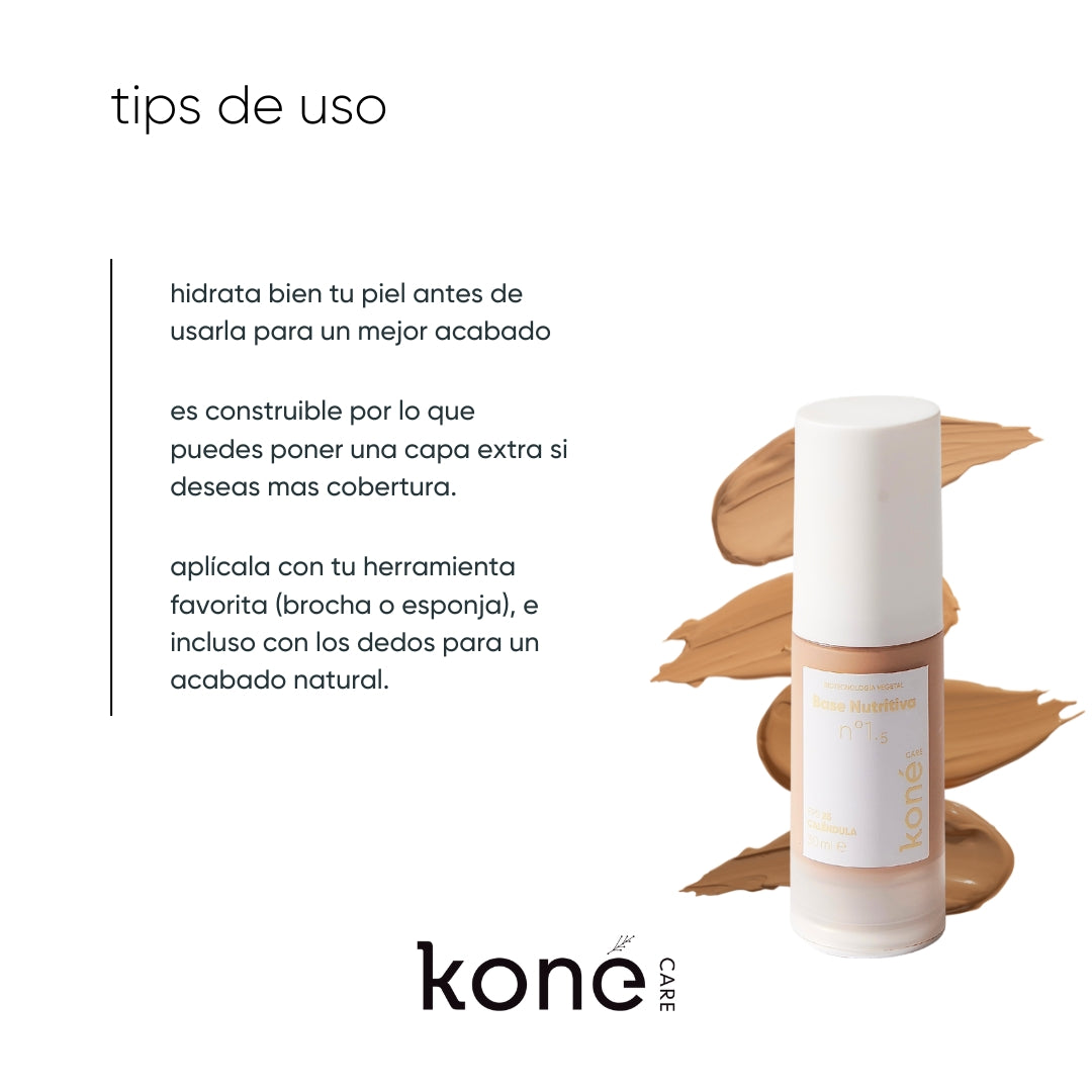 Base Nutritiva con FPS 25