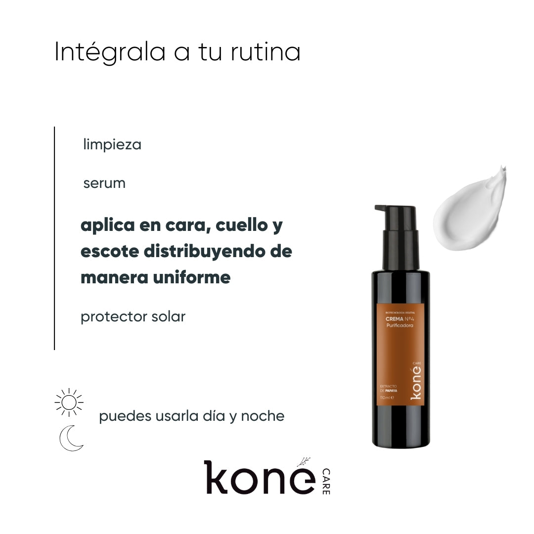 Crema Nº 4 Purificadora