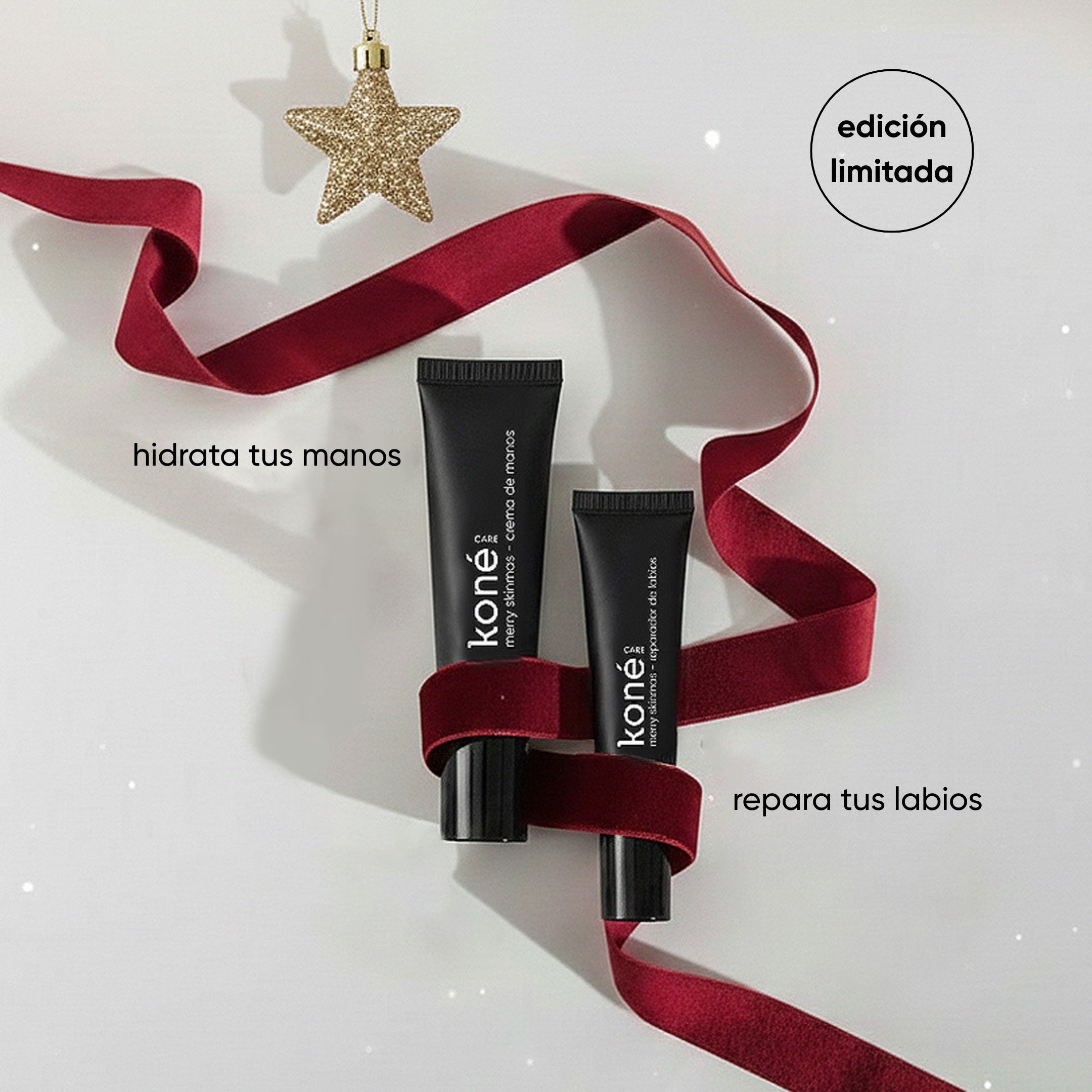 Kit reparador e hidratante para manos y labios