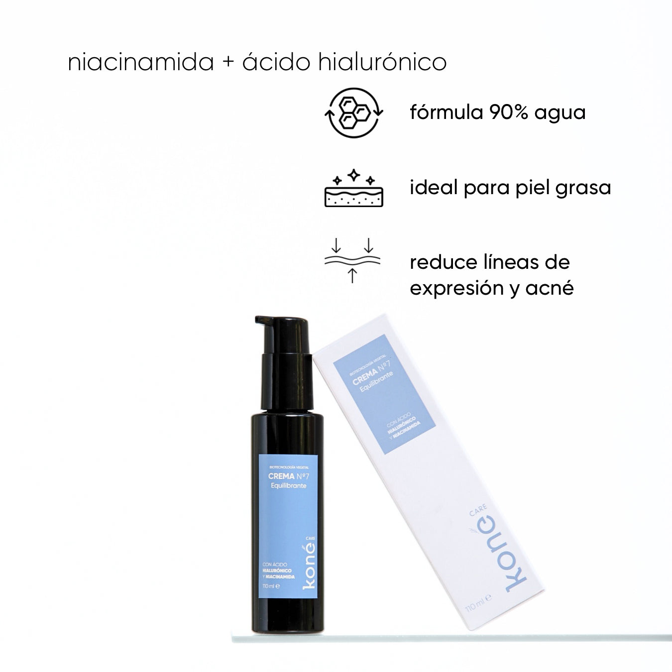 Crema Nº 7 Equilibrante con niacinamida