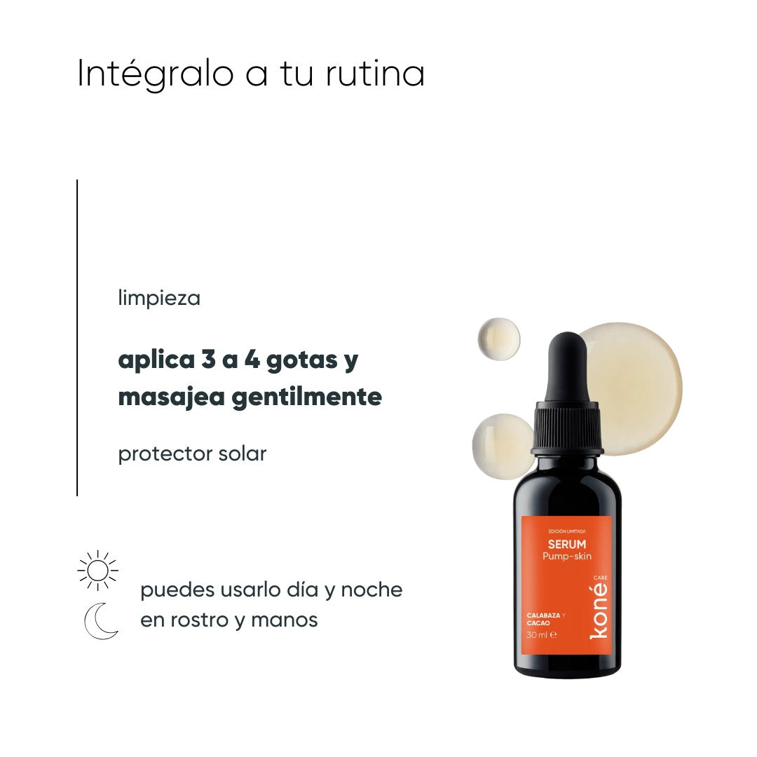 Serum Pump-skin con ceramidas edición limitada