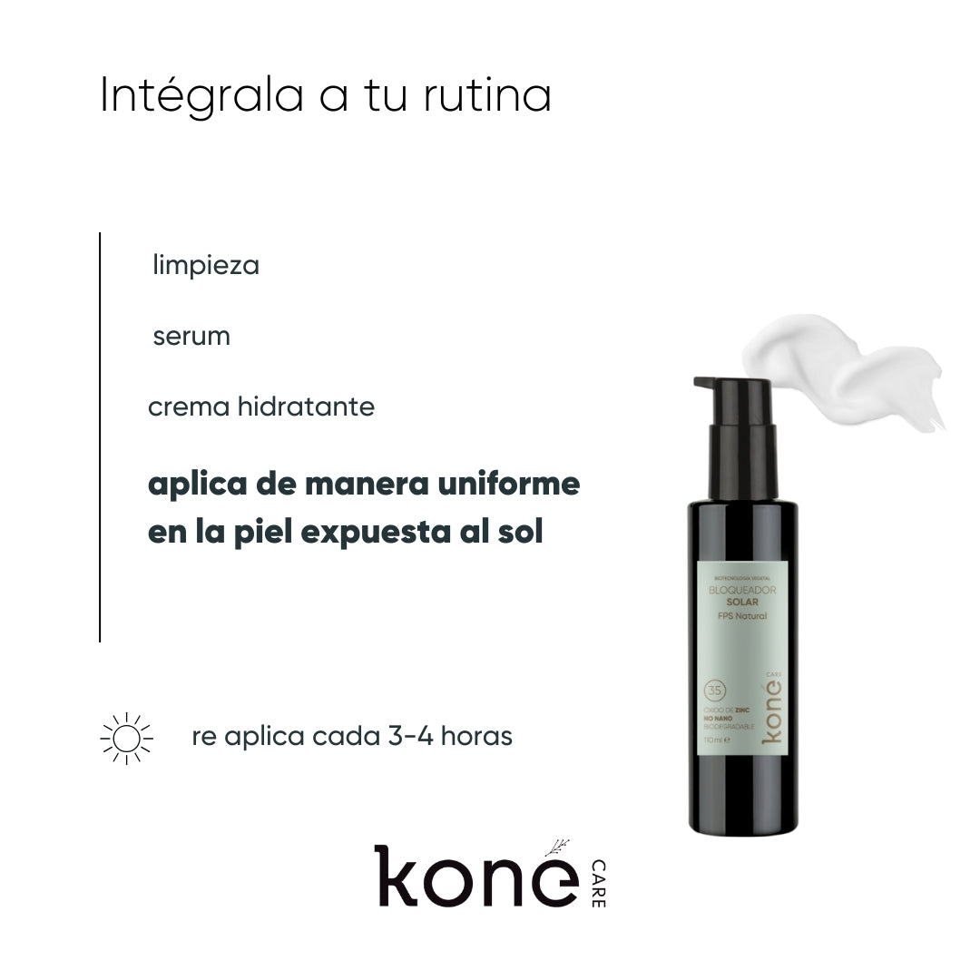 Bloqueador solar FPS 35