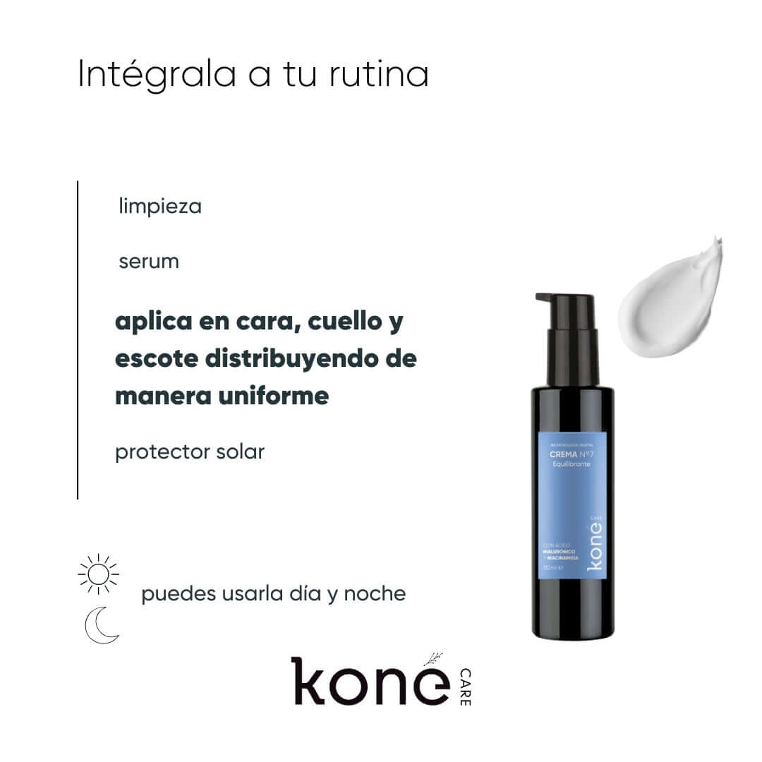 Crema Nº 7 Equilibrante con niacinamida