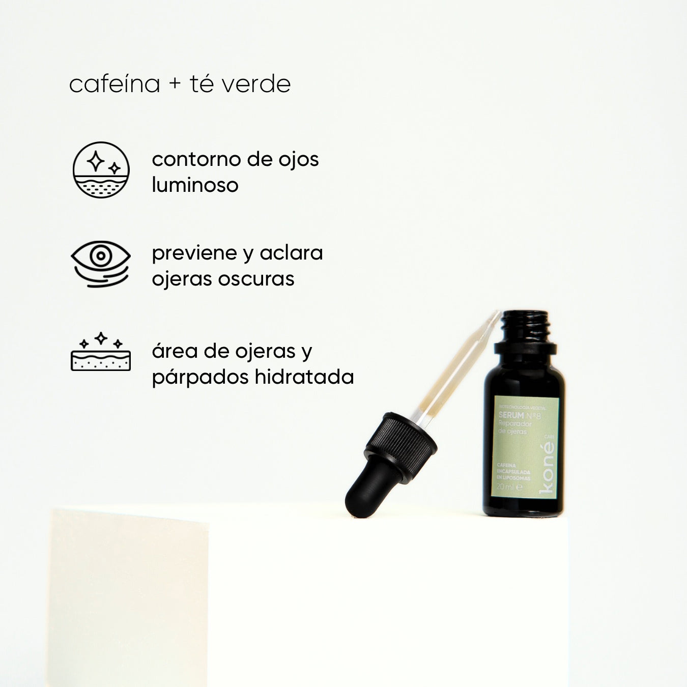 Serum Nº 8 reparador de ojeras